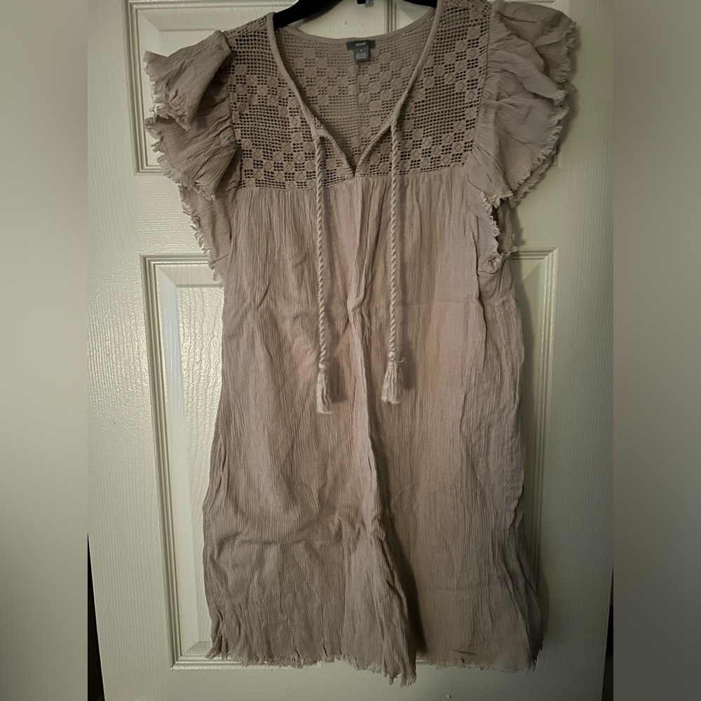 Aerie Ruffled Beach Cover Up